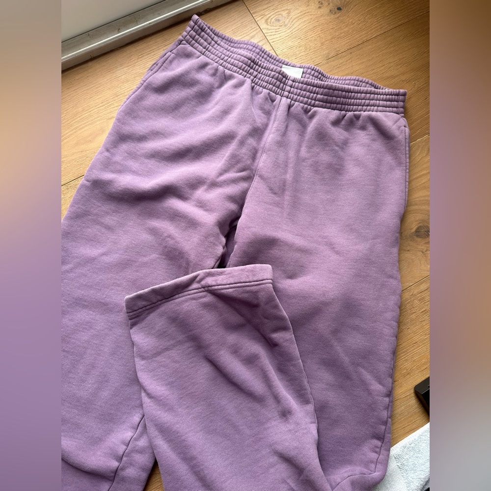 Purple TNA sweatpants